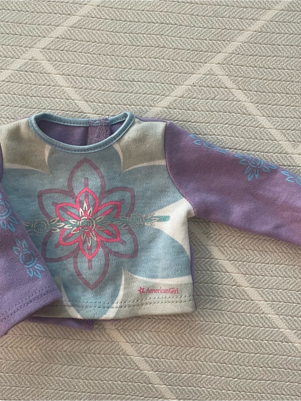 American Girl Doll 2006 "I Like Your Style" outfit shirt